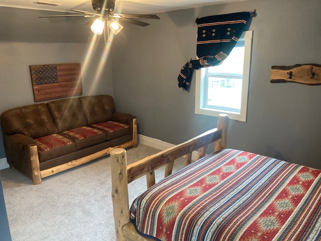 Queen Bed and Couch at Gratny Livestock